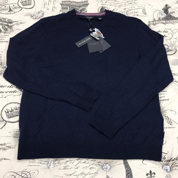 Ted Baker London Tricks Slim Fit Quilted Jersey Sw - Picture 5 of 7